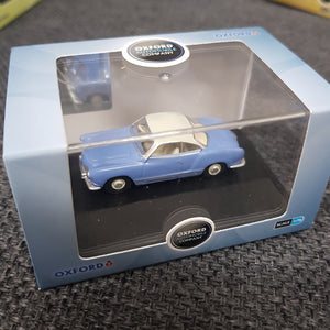 VW Karmann Ghia Coupe Lavender/Pearl White - Oxford Diecast - 76KG003