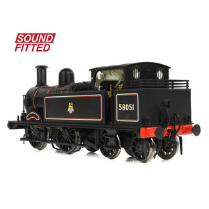 MR 1532 (1P) Tank 58051 BR Lined Black (Early Emblem) - Bachmann -31-742ASF - Scale OO