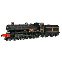 Load image into Gallery viewer, GWR 49XX &#39;Hall&#39; 4953 &#39;Pitchford Hall&#39; BR Lined Black (Early Emblem) - Bachmann -32-002B - Scale OO
