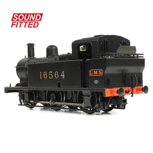 LMS Fowler 3F (Jinty) 16564 LMS Black - Bachmann -32-227CSF - Scale OO