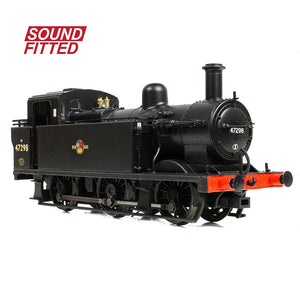 LMS Fowler 3F (Jinty) 47298 BR Black (Late Crest) - Bachmann -32-232ASF - Scale OO