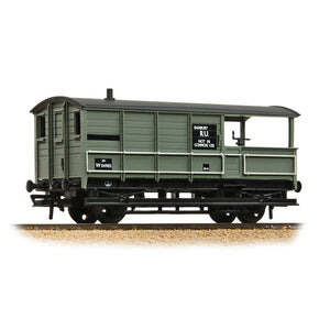 GWR 20T 'Toad' Brake Van BR Grey (Early) - Bachmann -33-306E - Scale OO