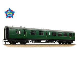 SR Bulleid Brake Composite Corridor 10" Vents BR (SR) Green