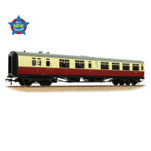 SR Bulleid Brake Composite Corridor 10" Vents BR Crimson & Cream