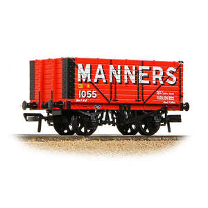 8 Plank End Door Wagon 'Manners' Red