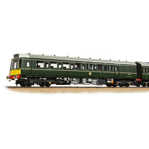 Class 117 3-Car DMU R334 BR Green (Small Yellow Panels)