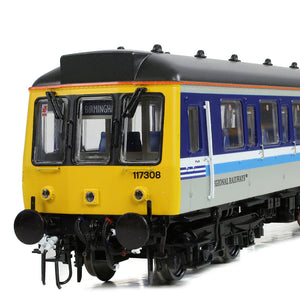 Class 117 3-Car DMU 117308 BR Regional Railways - Bachmann -35-505 - Scale OO