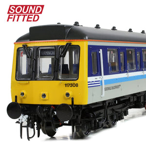 Class 117 3-Car DMU 117308 BR Regional Railways - Bachmann -35-505SF - Scale OO