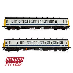 Class 121 Single-Car DMU W55034 BR White & Blue - Bachmann -35-531SF - Scale OO