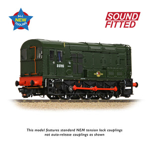 Class 08 D3785 BR Green (Late Crest) - Bachmann -35-901SF - Scale OO