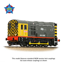 Load image into Gallery viewer, Class 08 08928 BR Railfreight (Red Stripe) - Bachmann -35-906 - Scale OO
