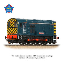 Load image into Gallery viewer, Class 08 08617 &#39;Steve Purser&#39; BR Blue - Bachmann -35-915 - Scale OO
