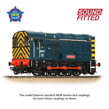 Load image into Gallery viewer, Class 08 08617 &#39;Steve Purser&#39; BR Blue - Bachmann -35-915SF - Scale OO
