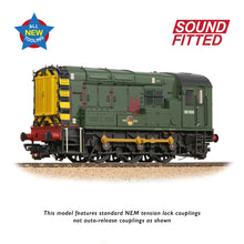 Load image into Gallery viewer, Class 08 08923 BR Green (Wasp Stripes) [W] - Bachmann -35-926SF - Scale OO
