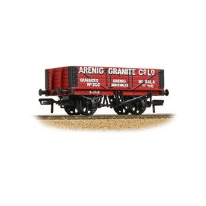 5 Plank Wagon Steel Floor 'Arenig Granite Co. Ltd.' Red