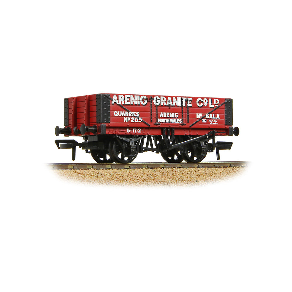 5 Plank Wagon Steel Floor 'Arenig Granite Co. Ltd.' Red