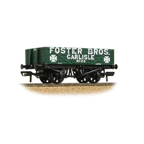 5 Plank Wagon Wooden Floor 'Foster Bros.' Green