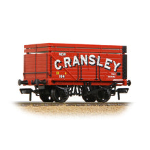 Load image into Gallery viewer, 7 Plank Wagon with Coke Rails &#39;New C. Ransley&#39; Red - Bachmann -37-179A - Scale OO
