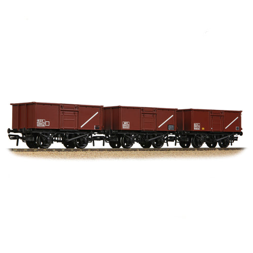 BR 16T Steel Mineral Top Flap Doors 3-Wagon Pack BR Bauxite (TOPS)