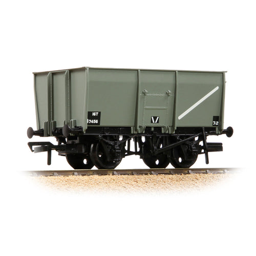 16T Steel Slope-Sided Mineral Wagon Rivetted Doors BR Grey