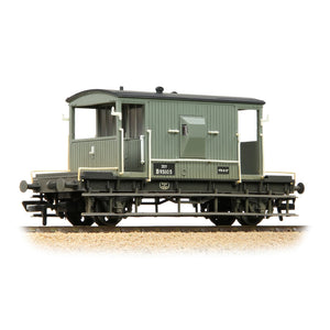 BR 20T Brake Van BR Grey (Early) [W] - Bachmann -37-528F - Scale OO