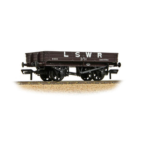 3 Plank Wagon LSWR Brown