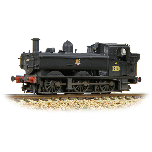 GWR 64XX Pannier Tank 6413 BR Black (Early Emblem) [W]