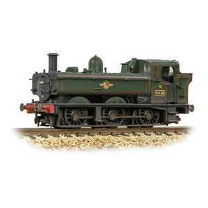 GWR 64XX Pannier Tank 6416 BR Lined Green (Late Crest) [W]