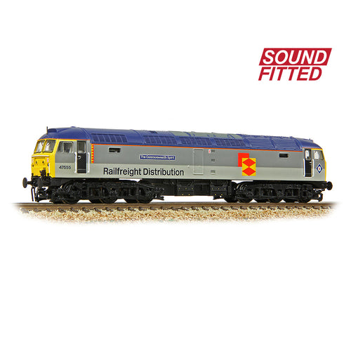 Class 47/4 47555 'The Commonwealth Spirit' BR RF Distribution European