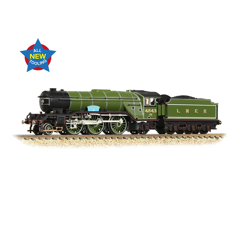 LNER V2 4843 'Kings Own Yorkshire Light Infantry' LNER Lined Green