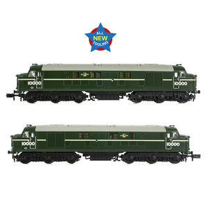 LMS 10000 BR Green (Late Crest) - Bachmann -372-914 - Scale N