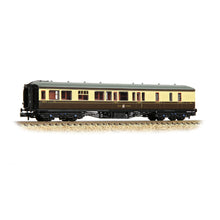 Load image into Gallery viewer, GWR Hawksworth Brake Third Corridor GWR Chocolate &amp; Cream
