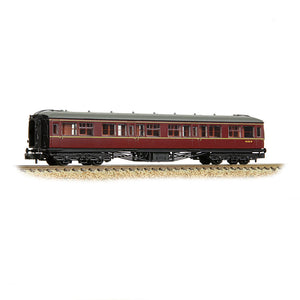 GWR Hawksworth Second Corridor BR Maroon - Bachmann -374-537B - Scale N