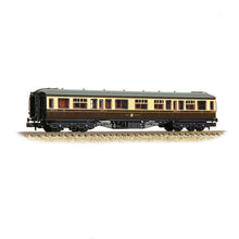 Load image into Gallery viewer, GWR Hawksworth Composite Corridor GWR Chocolate &amp; Cream - Bachmann -374-561A - Scale N
