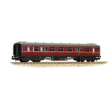 Load image into Gallery viewer, GWR Hawksworth Composite Corridor BR Maroon - Bachmann -374-562A - Scale N
