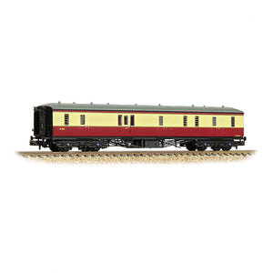 GWR Hawksworth Full Brake BR Crimson & Cream - Bachmann -374-585A - Scale N