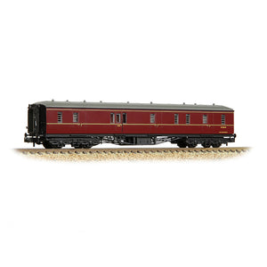 GWR Hawksworth Full Brake BR Maroon - Bachmann -374-586A - Scale N