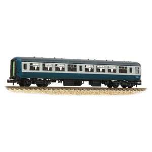 BR MK2A TSO Tourist Second Open BR Blue & Grey - Bachmann -374-710C - Scale N