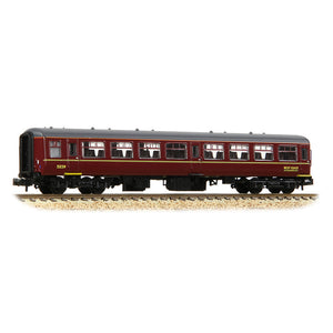 BR MK2A TSO Tourist Second Open WCRC Maroon - Bachmann -374-715 - Scale N