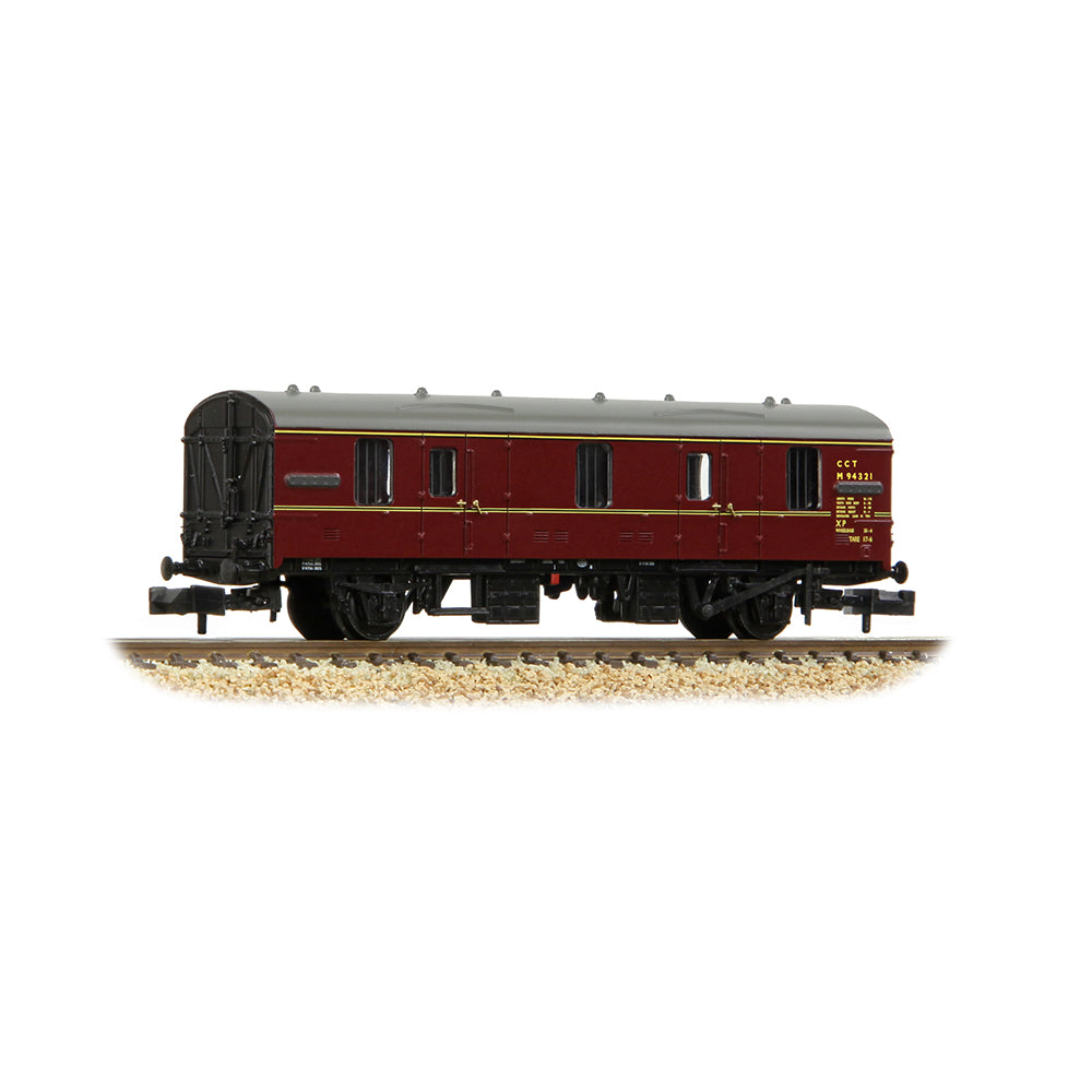 BR Mk1 CCT Covered Carriage Truck BR Maroon