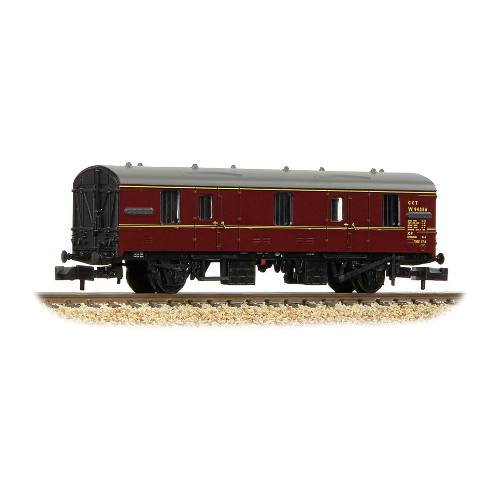 BR Mk1 CCT Covered Carriage Truck BR Maroon