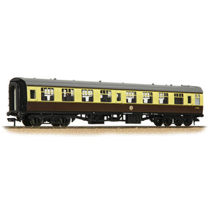 BR Mk1 TSO Tourist Second Open BR (WR) Chocolate & Cream - Bachmann -39-054D - Scale OO