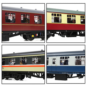 BR Mk1 RU Restaurant Unclassified BR (WR) Chocolate & Cream [PF] - Bachmann -39-102CPF - Scale OO