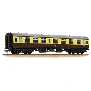 BR Mk1 CK Composite Corridor BR (WR) Chocolate & Cream - Bachmann -39-129D - Scale OO