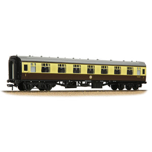 BR Mk1 FK First Corridor BR (WR) Chocolate & Cream [PF] - Bachmann -39-154DPF - Scale OO