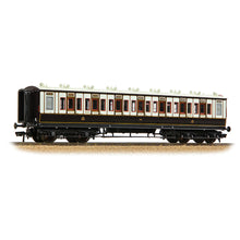 Load image into Gallery viewer, LNWR 50ft Arc Roof Third Corridor LNWR Dark Claret &amp; White - Bachmann -39-870 - Scale OO
