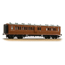 Load image into Gallery viewer, LNWR 50ft Arc Roof Brake Third Corridor M&amp;GN Brown
