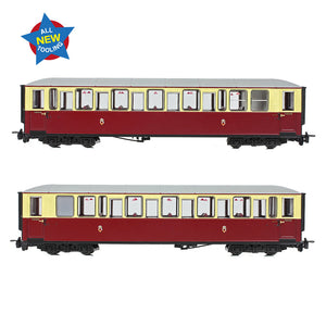 Ffestiniog Railway 'Tin Car' Saloon Third No. 119 FR Crimson & Cream - Bachmann -394-100 - Scale OO9