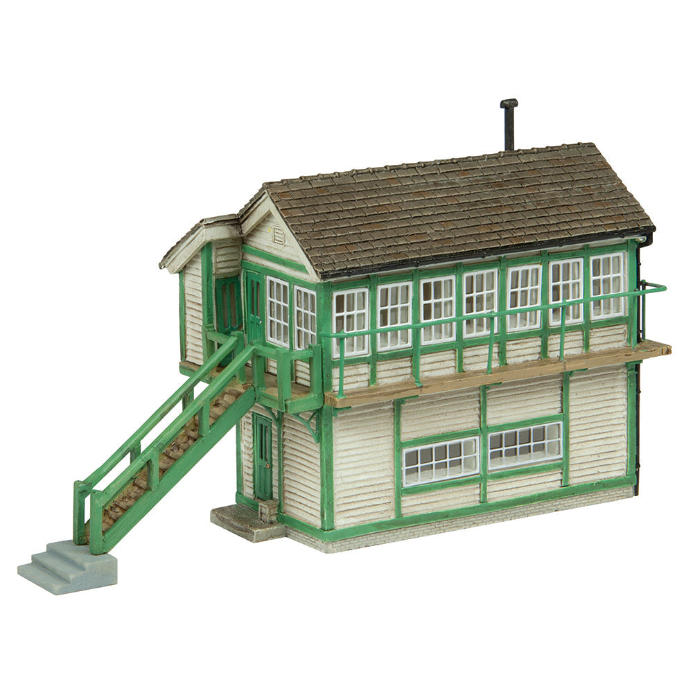 Wroxham Signal Box White & Green