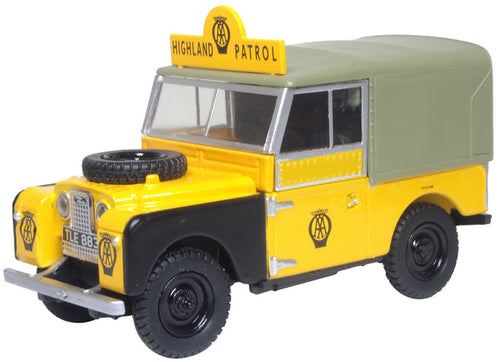 Land Rover Series I 88 Canvas AA Highland Patrol